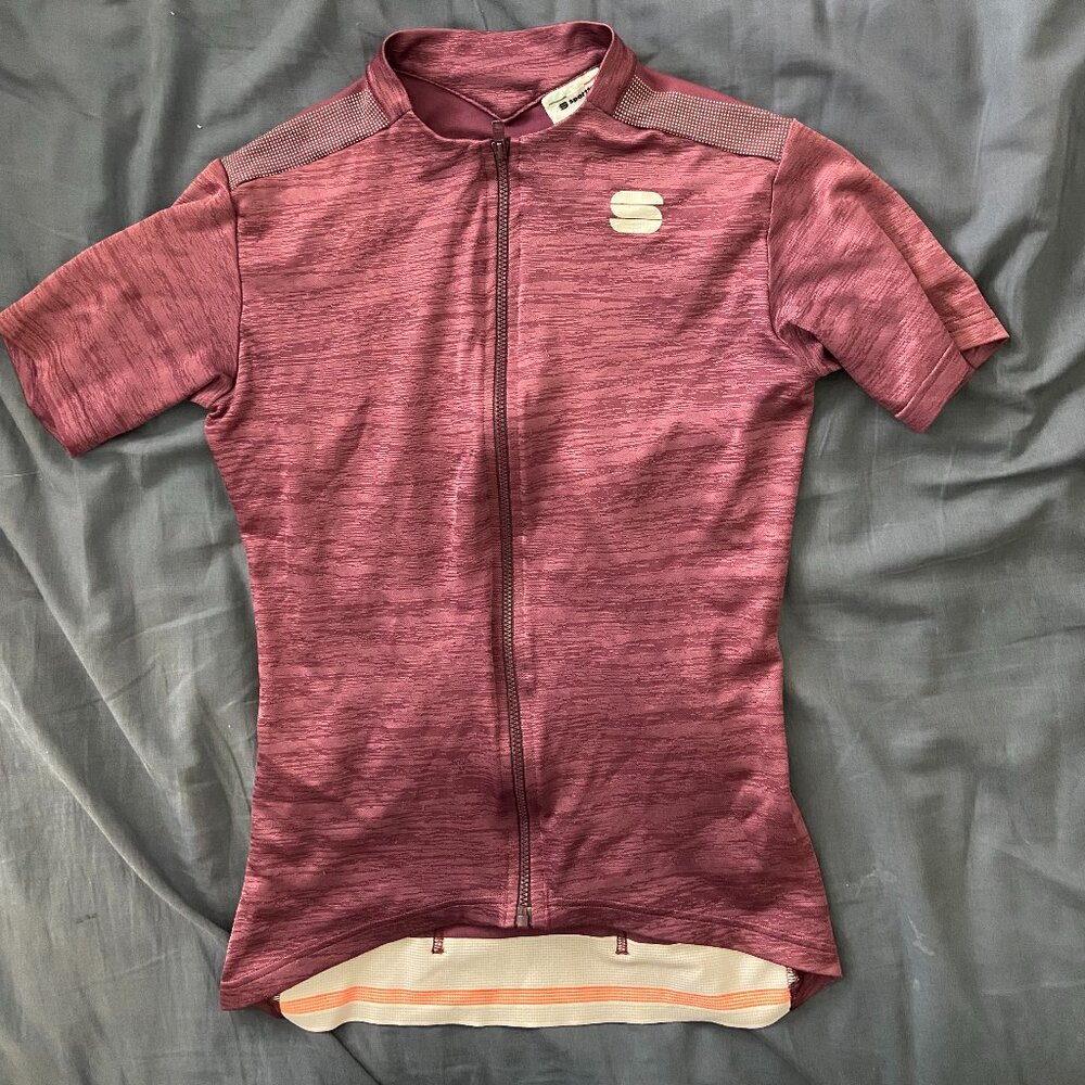 Purple Sportful Supergiara Women's Cycling Jersey, Small